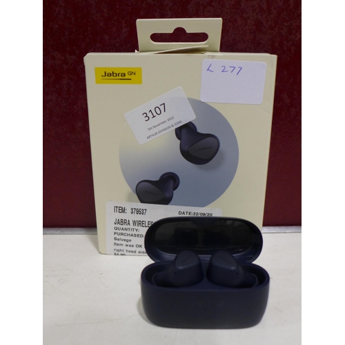 3107 - Jabra Elite 3 Wireless Earbuds (277-18) * This lot is subject to VAT