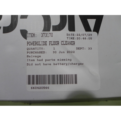 3128 - Powerglide Floor Cleaner   , Original RRP £164.99 + Vat    (266-204)  * This lot is subject to vat