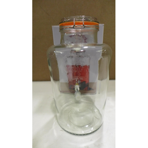 3146 - Kilner Drink Dispenser 8L (266-88)  * This lot is subject to vat