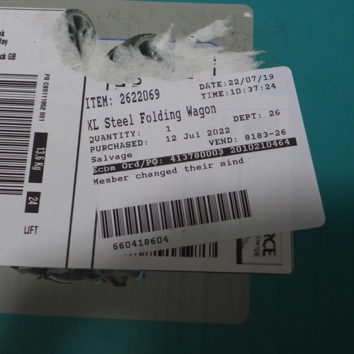 3160 - Steel Folding Wagon Fy22  (266-113)  * This lot is subject to vat
