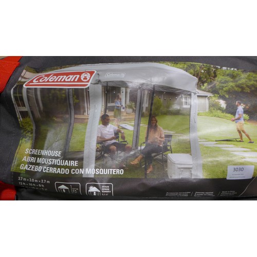 3030 - Coleman Screenhouse  12' X 10'   , Original RRP £139.99 + Vat                (266-292)  * This lot i... 