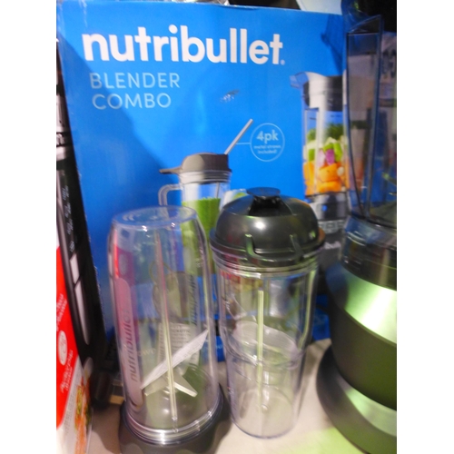 3202 - Nutribullet Blender Combo (266-458)  * This lot is subject to vat