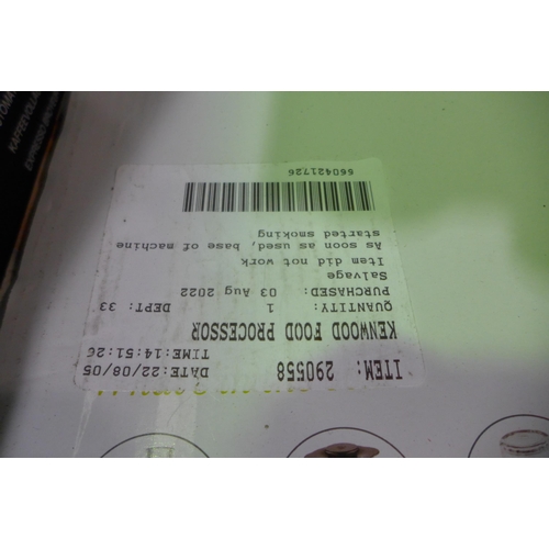 3208 - Kenwood Food Processor  Multipro  (266-442)  * This lot is subject to vat