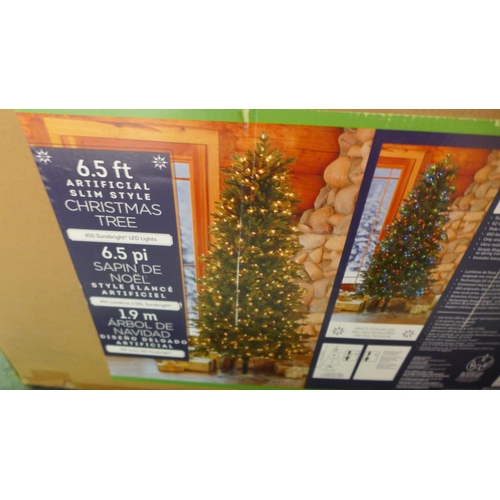 3234 - 6.5Ft Pre-Lit Slim Aspen Tree, original RRP £233.32 + VAT (263Z-18)   * This lot is subject to vat