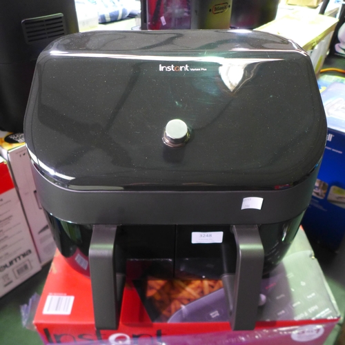 3248 - Instant Pot Air Fryer Double Oven  , Original RRP £149.99 + Vat    (266-408)  * This lot is subject ... 