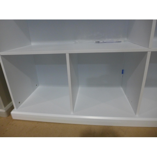 3261 - GLTC Abbeville white long shelf unit - original RRP £310