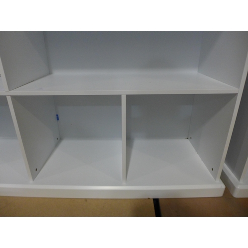 3261 - GLTC Abbeville white long shelf unit - original RRP £310