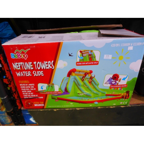 3278 - Bebop Water Slide Neptune Towers , Original RRP £339.99 + Vat       (266-25)  * This lot is subject ... 