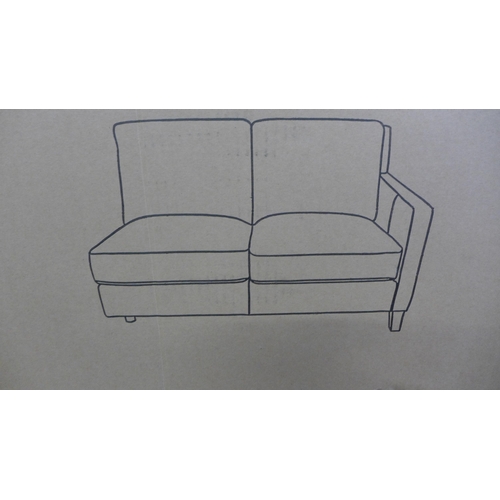 1999 - West Park Corner Sofa Grey - missing corner part Original RRP £2333.33 + vat  (4133-1)  * This lot i... 