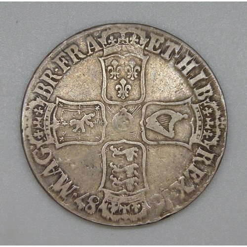 114 - A James II 1687 crown