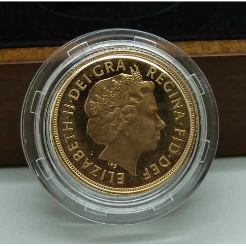 124 - The Royal Mint 2008 proof sovereign