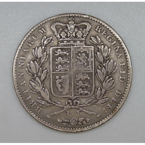 146 - A Victorian 1847 crown