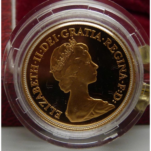 174 - A 1984 proof sovereign