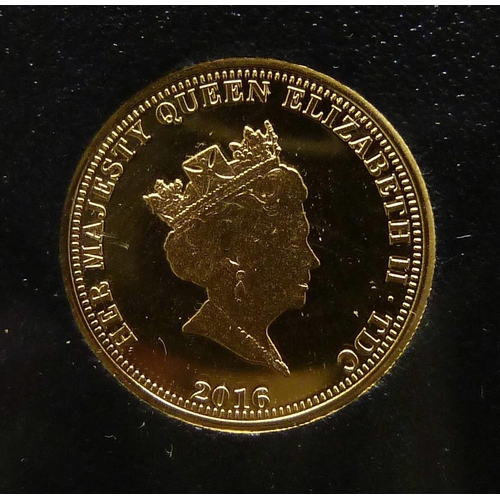 177 - A 2016 Queen’s 90th Birthday proof half sovereign