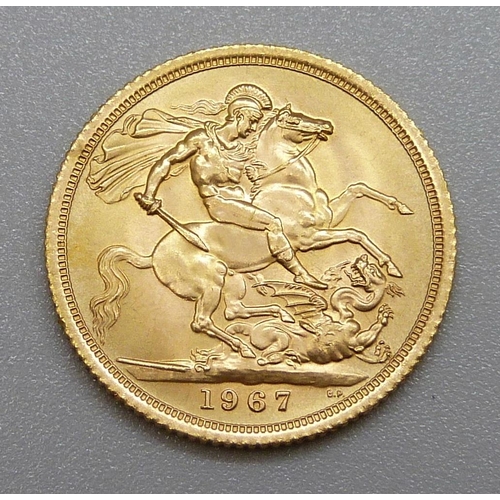 179 - A 1967 full sovereign