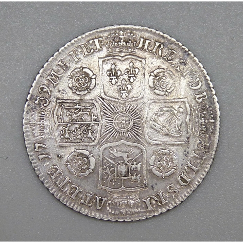 182 - A George II 1739 shilling