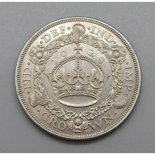 191 - A George V 1928 crown