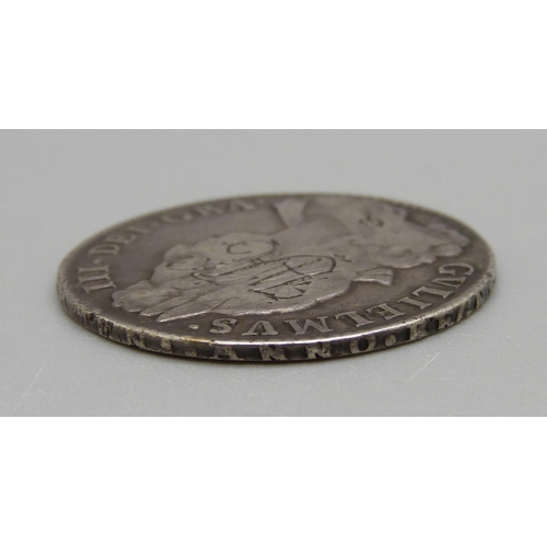 22 - A William III 1697 half crown