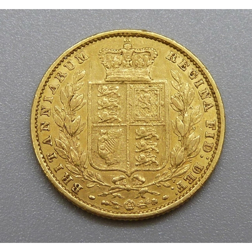 243 - A Victorian 1854 full sovereign