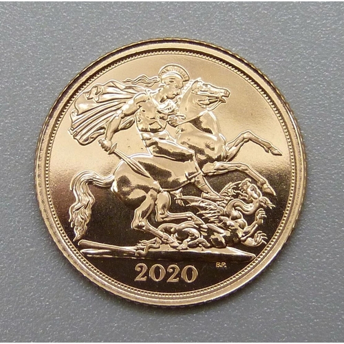 281 - A 2020 half sovereign