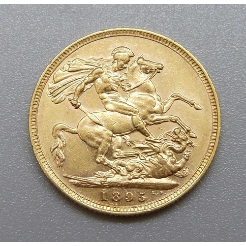 285 - A Victorian 1895 full sovereign