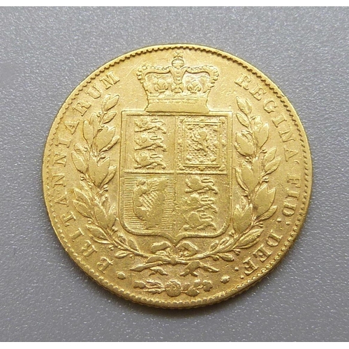 286 - A Victorian 1845 full sovereign