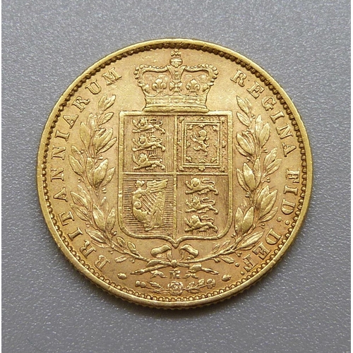 288 - A Victorian 1874 full sovereign