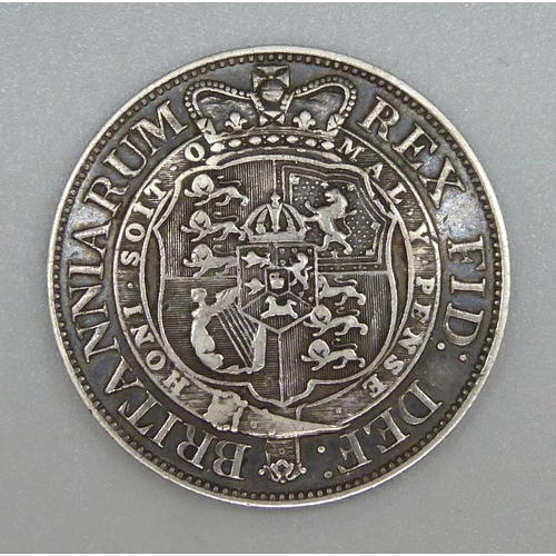 29 - A George III 1819 half crown