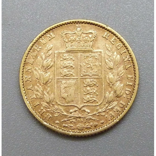 295 - A Victorian 1870 full sovereign