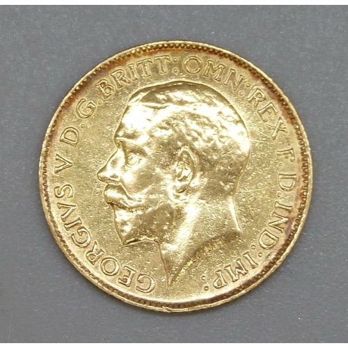 3 - A 1914 half sovereign