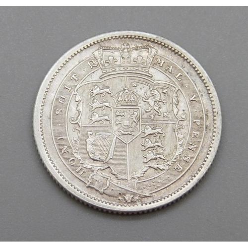 302 - A George III 1816 shilling