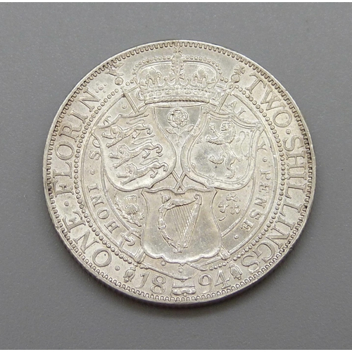 305 - An 1894 florin