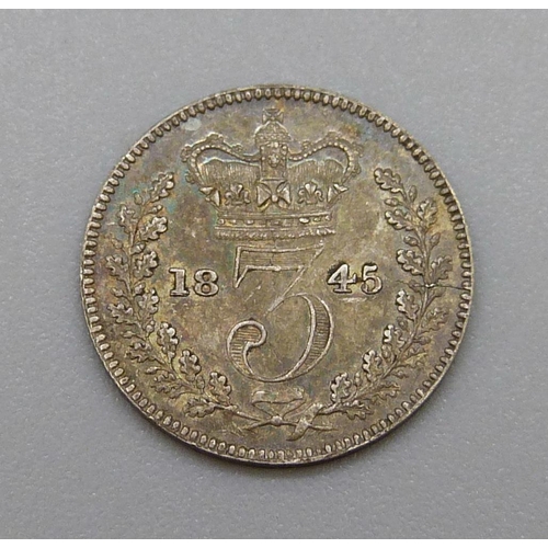 306 - An 1845 3d coin