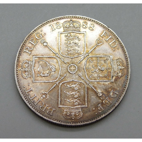 316 - An 1888 double florin