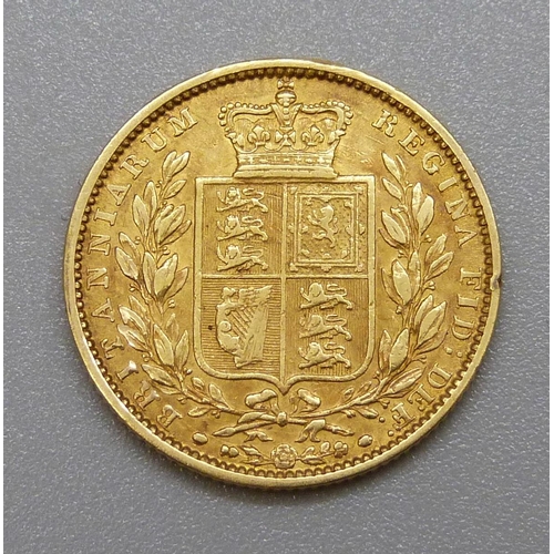 355 - A Victorian 1850 full sovereign