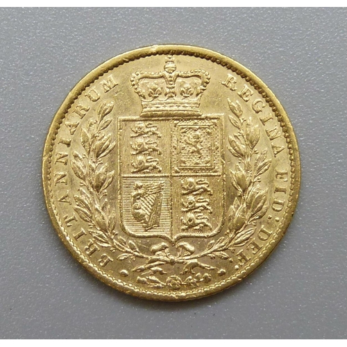 362 - A Victorian 1849 full sovereign