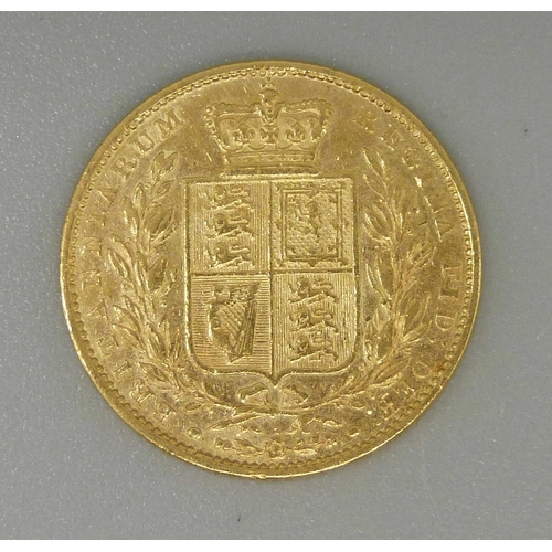 43 - A Victorian 1851 full sovereign