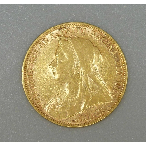 45 - A Victorian 1896 full sovereign