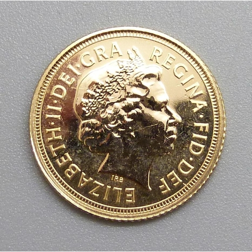 60 - A 2009 half sovereign