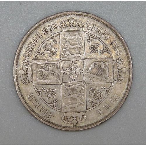 65 - A Victorian 1885 Gothic florin