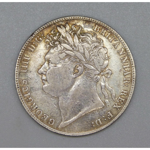 70 - A George IV 1821 half crown