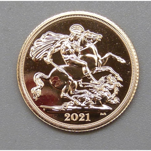 81 - A 2021 full sovereign, uncirculated