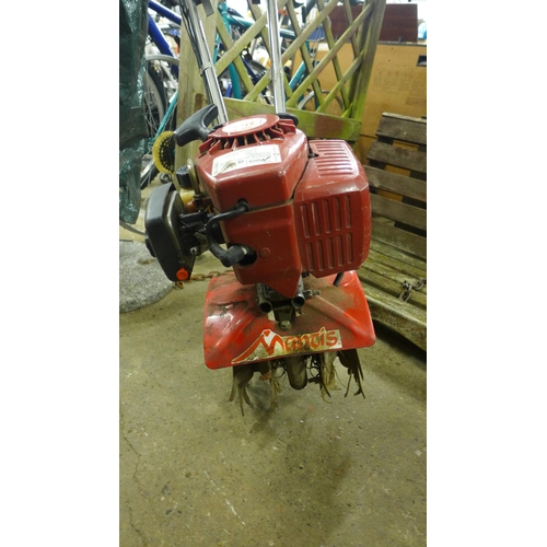 2066 - Mantis petrol-driven tiller/rotavator - fully working