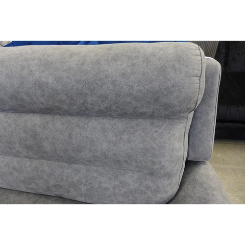 1315 - A Merlin grey three seater power recliner