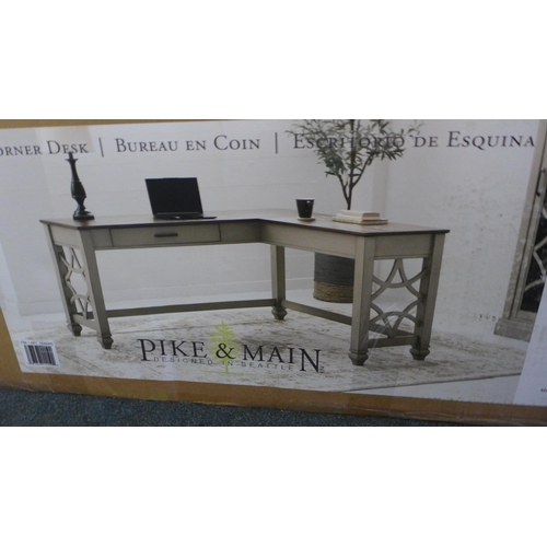 3198 - Quinn Corner Desk With Lift Top Mdl P0312-3, Original RRP £366.66 + vat(260-42)   * This lot is subj... 