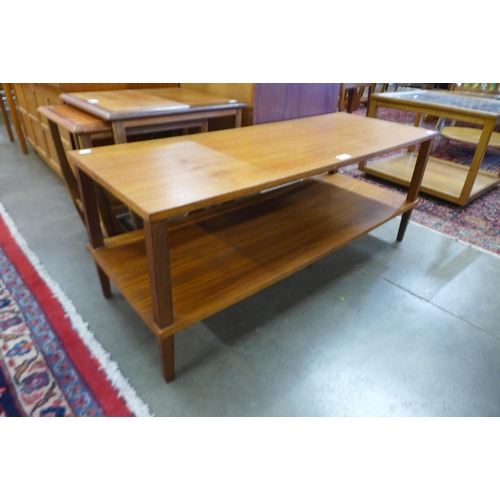 50 - A teak coffee table