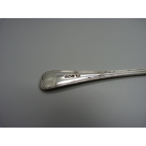 904 - Two silver Christening sets, Sheffield 1919 and Birmingham 1937, 116g