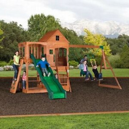 1581 - Byd Hillcrest Playcentre Swing Set  , Original RRP £816.66 + vat (4148-5)   * This lot is subject to... 