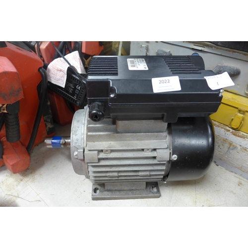 2022 - 3HP/2800RPM electric motor - W