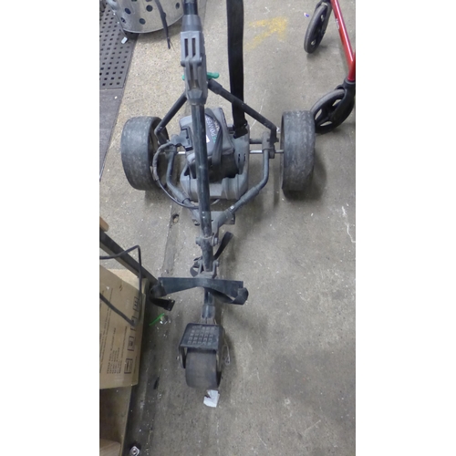 2050 - Hillbilly rechargable golf cart/trolley with lithium battery and charger - W